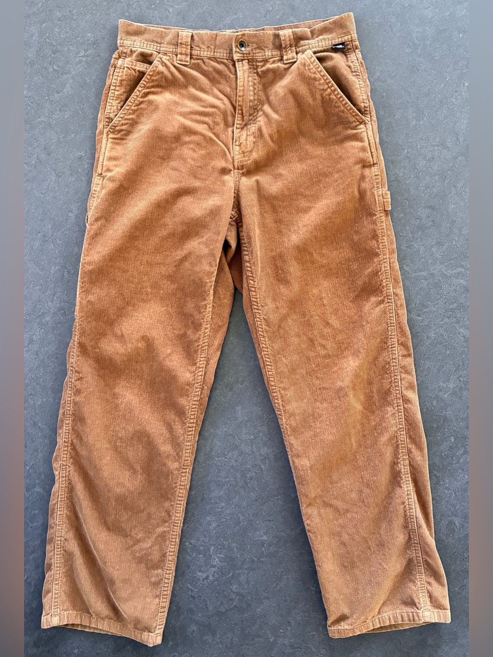 Vans Men's Corduroy Pants in Caramel Brown